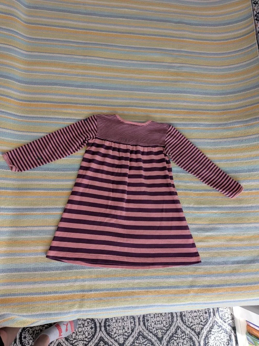 Hanna Andersson Striped Dress Size 5